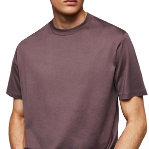 Camisetas Transpirables para Hombre, Color Sólido, al por Mayor, Nuevas, de Alta Calidad, de Poliéster, con Logotipo Personalizado, Casuales - Product Image 3