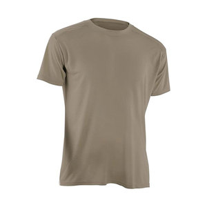 <b>Black</b> Custom <b>Men's</b> T-<b>Shirts</b> Short Sleeve O-Neck Worsted Fabric Front Logo Embroidery <b>Silk</b> Screen Printing Formal Loose Fit - Product Image 1