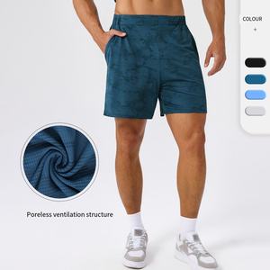 Pantalones Cortos Deportivos Casuales para Hombre, de Secado Rápido, con Estampado de Camuflaje, Cintura Elástica, Corte Corto - Product Image 2