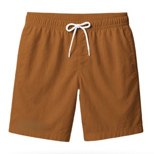 Pantalones Cortos Bermuda Morados Sólidos para Hombre 2026, con Cintura Ajustable con Cordón, Estilo Casual Tejido, Corte Medio, Diseño Personalizado ODM - Product Image 6