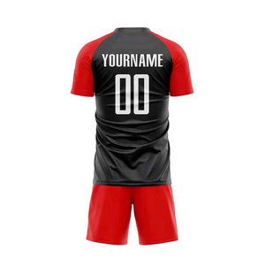 ชุดฟุตบอล เสื้อฟุตบอล ชุดซับลิเมชั่นสำหรับเด็ก ผู้ชาย ผู้หญิง ชุดฝึกซ้อมฟุตบอลและกางเกงขาสั้น ราคาขายส่ง - Product Image 4