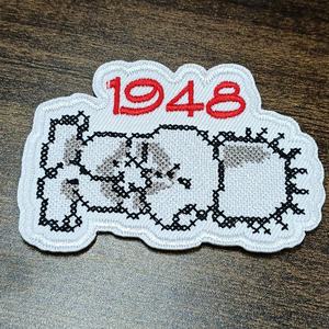 Patchs en tissu brodés avec logo pour vestes, chapeaux, vêtements, projets DIY, badges ronds 3D en relief à thermocoller, vente en gros - Product Image 3