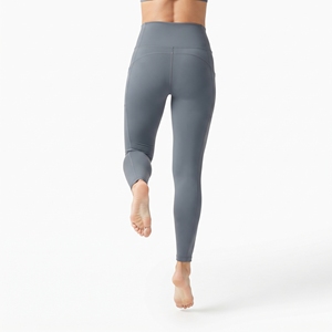 Fashion <b>Bolster</b> Ribbed Seamless High-Waisted Breathable Quick Dry Eco-Friendly Plus Size <b>Yoga</b> Leggings Butt Lifting Workout - Product Image 2