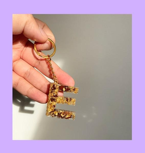 Clear Resin Round Simple Charm Keychain Designer <b>Key</b> <b>Ring</b> Trendy Durable Premium Handmade Stylish Easter Accessory Wholesale - Product Image 6
