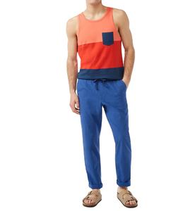 Débardeur de sport pour homme, colorblock, sans manches, vêtements de fitness avec logo, impression personnalisée et sélection de taille flexible - Product Image 5