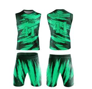 Uniformes de Flag Football con Diseño de Logotipo Personalizado, Conjuntos de Camisetas, Diseño Personalizado, Uniformes de Fútbol 7v7, Uniformes 7on7 al por Mayor - Product Image 4
