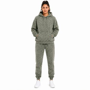 Conjunto Deportivo para Mujer, Chaqueta Transpirable de Manga Larga y Pantalones Deportivos Elásticos - Product Image 6