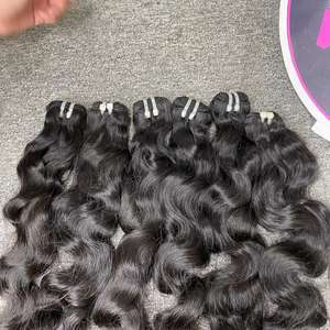 Venta al por mayor vietnamita Virgen Natural recto Remy extensiones de cabello humano para las mujeres de Vietnam tejido de pelo - Product Image 4