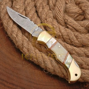 Best Selling Damascus Steel Hunting <b>Knife</b> Full Tang <b>Bone</b> <b>Handle</b> Bushcraft Survival <b>Knife</b> - Product Image 3
