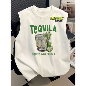 Camiseta Deportiva para Hombre, Corte Musculoso, Transpirable, para Gimnasio, Entrenamiento, Secado Rápido, Sin Mangas, Venta al Por Mayor - Product Image 3