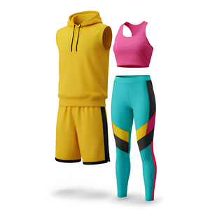 Ropa Deportiva Personalizada de Alta Gama, Leggings, Shorts, Sujetador Deportivo, Sudadera con Capucha, Chaqueta, Pantalones Deportivos, Conjunto Deportivo, Camiseta sin Mangas, Camiseta, Compresión, 6XL - Product Image 3