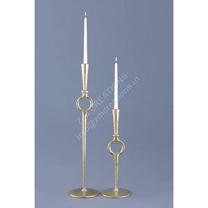 เชิงเทียนอะลูมิเนียมทำมือสไตล์ฝรั่งเศสทันสมัย เป็นมิตรกับสิ่งแวดล้อม หรูหรา ชุดของขวัญสำหรับเทศกาลอีสเตอร์ คริสต์มาส และตกแต่งบ้าน - Product Image 1