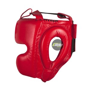 Protège-tête de boxe en cuir personnalisé, sangle réglable, pour entraînement MMA, protège-tête de boxe à vendre - Product Image 6