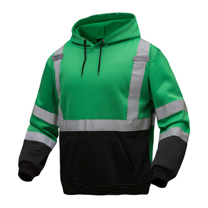 Chaleco Impermeable con Capucha para Trabajadores al Aire Libre, Alta Visibilidad, Reflectante, Ligero, para Verano - Product Image 5