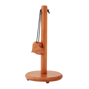 Porte-rouleau de cuisine en bois d'acacia de qualité supérieure, support à papier essuie-tout en bois artisanal pour cuisine et restaurant, vente en gros d'usine au Vietnam - Product Image 3