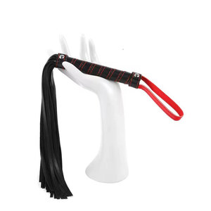 Leather <b>Flogger</b> High Quality Leather Flexible Strips Strong Handle Simple Design Leather <b>Flogger</b> Long Lasting Use - Product Image 1
