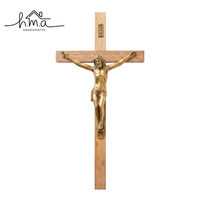 Croix décorative Art Déco en acier inoxydable avec incrustation de nacre, à suspendre ou à poser, pour baptême, anniversaire, table, religieuse chrétienne, faite à la main