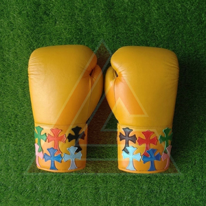 Nuevos Guantes de Boxeo Profesionales Winning Pro Fight para Adultos, Guantes de Boxeo Personalizados Chrome Heart Winning Hechos con Cuero Genuino - Product Image 3