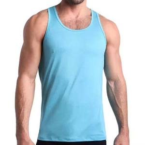 Nuevo Diseño Personalizado OEM, Camisetas sin Mangas Casuales para Hombre, Tallas Grandes, Corte Regular, Transpirables, con Logotipo y Color Personalizados - Product Image 1