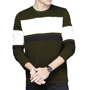 Camisetas de Manga Larga para Hombre, Último Diseño, Gran Venta, Cómodas y a la Moda, Tejido de Felpa de Poliéster/Algodón, Secado Rápido, Ecológicas - Product Image 1