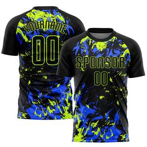 Uniforme de Fútbol 100% Poliéster, Camiseta de Fútbol de Alta Calidad, Jersey de Fútbol Barato, Precio de Mayoreo - Product Image 5