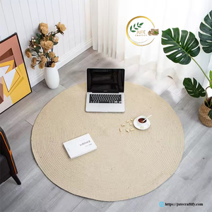 Alfombra de Yute de Diseño Personalizado – Alfombra Ecológica Hecha a Mano para Tiendas Minoristas y Decoración del Hogar - Product Image 2