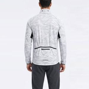 Full Zip <b>Running</b> <b>Winter</b> <b>Jacket</b> For Men Comfortable Athletic Outerwear For Jogging Gym Training Exercise And Outdoor Activities - Product Image 4