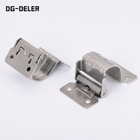JLSMD03-07 Bisagra Moderna Industrial de Acero Inoxidable para Gabinete, Amortiguación Ajustable, Posicionamiento 360°, Fácil Instalación para Servidor
