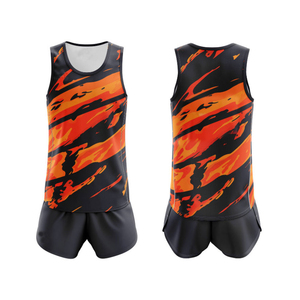 Uniforme de Atletismo Personalizado para Hombre, Transpirable, con Pantalones Cortos Deportivos, Ropa Deportiva Premium para Eventos de Sprint y Estafeta - Product Image 1