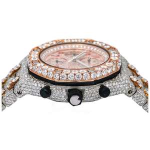 Reloj Mecánico Automático de Lujo con Moissanita, Alta Demanda, para Hombre y Mujer, Disponible al Mejor Precio - Product Image 3