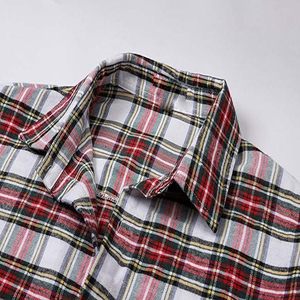 Camisa Ignífuga con Estampado a Cuadros FR, Ropa de Trabajo para Mecánicos, Camisas de Trabajo para Soldadura - Product Image 4