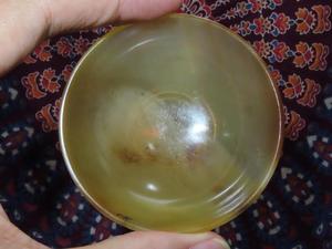 Juego de 3 Tazones de Cuerno Pulido de Primera Calidad, Diseño Clásico Hecho a Mano, Ecológico, Apto para Lavavajillas, Ligero, para Ensaladas y Fiestas - Product Image 1