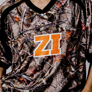 Jersey de Fútbol Americano Unisex con Malla de Camuflaje Woodland, Estilo Urbano Oversize, Transpirable, para Equipos Deportivos, Suministro al por Mayor OEM - Product Image 6