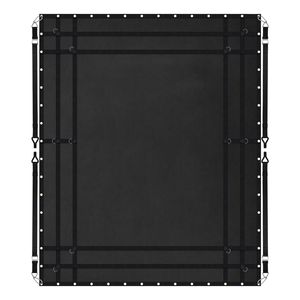 Rete di Fissaggio per Carichi Pesanti per Cassone del Camion 120 x 105 Pollici con 4 Cinghie Regolabili e Moschettoni con Rivestimento in Gomma, Accessori per il Controllo del Carico - Product Image 1