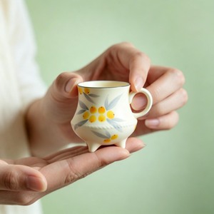 Taza de té de cerámica china tradicional con diseño de frutas, resistente al calor, para el té de la tarde - Product Image 5