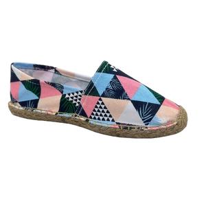 Alpargatas planas ligeras antideslizantes de colores personalizables Multi-Print disponibles para zapatos para caminar al aire libre - Product Image 1