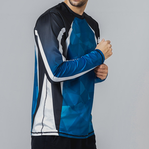 Camiseta de Protección Solar para Hombre, Lisa, Teñida, Fabricada en Fábrica, a Precios Razonables, Personalizada con Estampado, Manga Corta, Poliéster y Elastano - Product Image 6