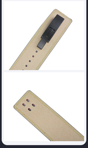 Cinturón de Entrenamiento Personalizado para Hombre, de Cuero Genuino de Vaca, Ajustable, Soporte Lumbar para Fisicoculturismo y Levantamiento de Pesas - Product Image 6