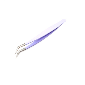 Pinzas Profesionales de Acero Inoxidable para Extensión de Pestañas, Pinzas para Colocación de Pestañas y Uso en Salones de Belleza - Product Image 6