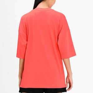 Camiseta Larga Oversize de Moda Urbana para Mujer, Estilo Casual y Moderno, Camiseta Regular para Mujer 2026 - Product Image 6