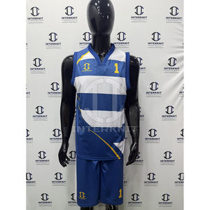 Camisetas de fútbol personalizadas para hombre, 100% poliéster, malla, cuello en V, estampado por transferencia térmica, transpirables, uniformes de rugby al por mayor, directo de fábrica - Product Image 1