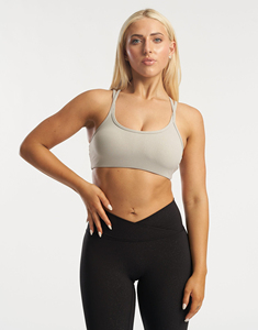 Top Deportivo Sexy de Cuello Alto a Prueba de Impactos para Yoga, Gimnasio y Fitness, con Logotipo Personalizado para Mujeres, Popular en TikTok - Product Image 2