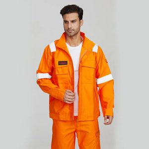Combinaisons de travail ignifuges à faible MOQ, uniformes de sécurité haute visibilité, combinaisons industrielles réfléchissantes une pièce, directement de l'usine - Product Image 6
