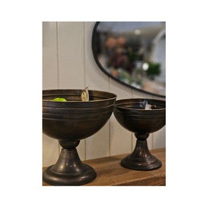 New Luxury Elegant Decorative Metal Bowls Cluster for Home Wedding <b>Tabletop</b> Dry Fruit Dates Snacks Serving Carton - Product Image 5