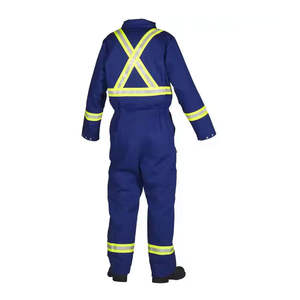 Overol de Seguridad Reflectante de Alta Visibilidad, Transpirable, para Mecánicos de Carreteras y Trabajos de Construcción - Product Image 2