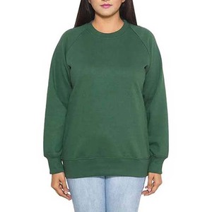 Classic women sweatshirt soft fleece pullover relaxed fit winter top casual everyday wear warm crewneck long sleeve fashion - Product Image 4