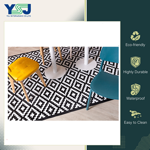 New Stock Arrival Excellent Quality Modern Design Corrosion Resistant 100% Polypropylene Plastic <b>Mat</b> Picnic/ Outdoor Rug - Product Image 6