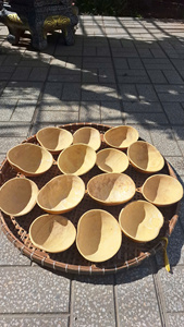 BEST-SELLER Bol en coquille de calebasse 100% naturelle |   Bol de service artisanal écologique - Product Image 5