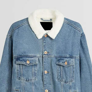 Veste en jean unisexe NESTA SPORTS, style streetwear, coutures robustes, utilisation quotidienne, idéale pour la vente au détail et les commandes en gros - Product Image 6