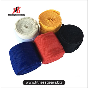 JUST FITNESS GEARS - Vendas para Manos Personalizadas de Poliéster, Unisex, Transpirables, Duraderas, con Cierre de Tirón, Protección Básica para Fisicoculturismo - Product Image 3